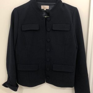 Navy military blazer